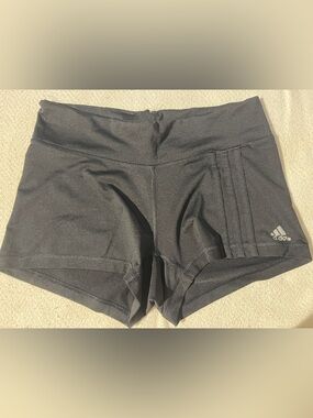 adidas Black Performance Spandex Shorts